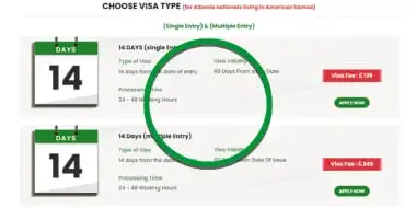 Apply Dubai Visa Step two